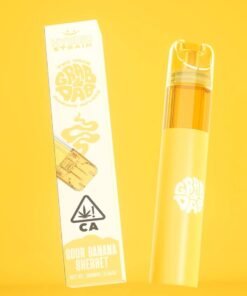 GRAB & DAB SOUR BANANA SHERBET DISPOSABLE